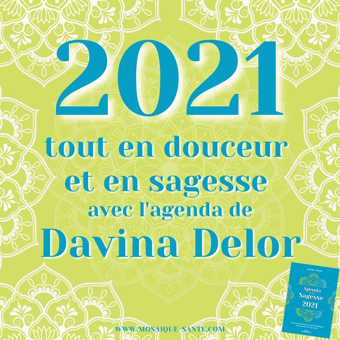 2021 tout en douceur et en sagesse avec Davina Delor